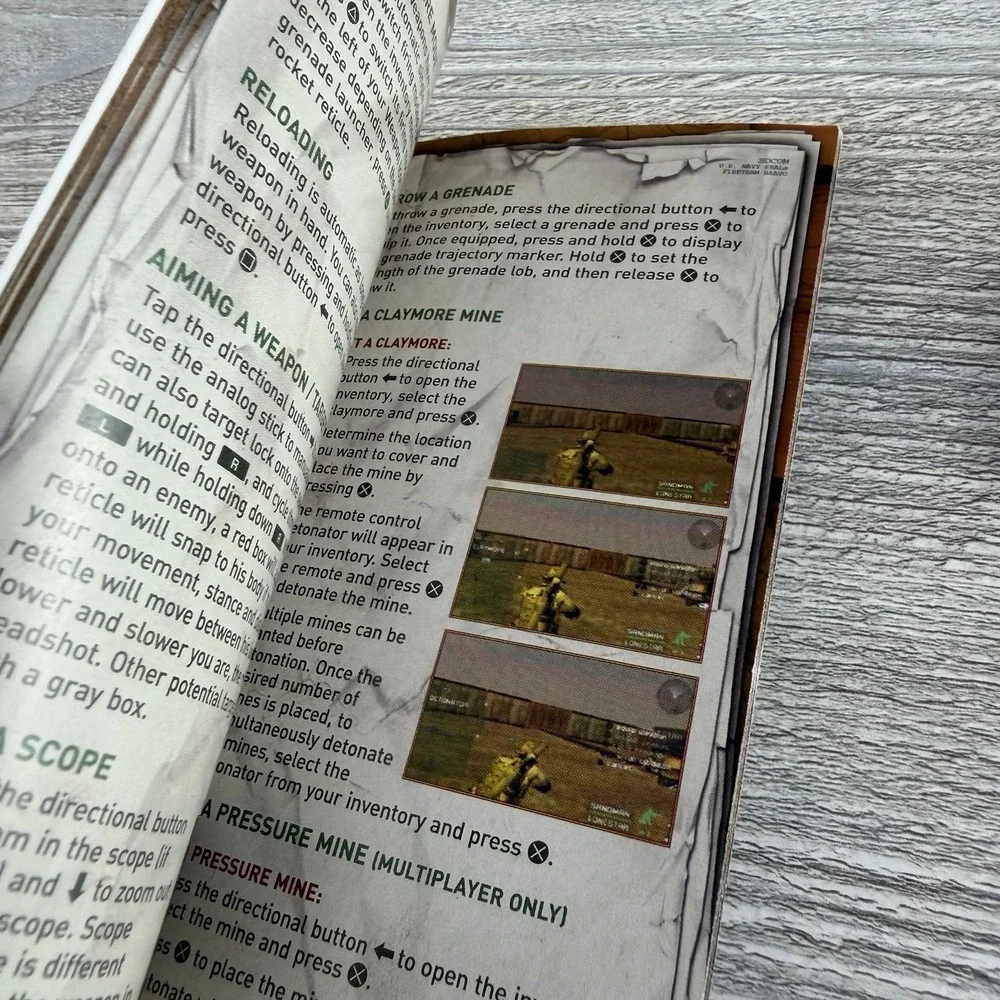 SOCOM US Navy Seals Fireteam Bravo Sony PSP 2005 Video Game